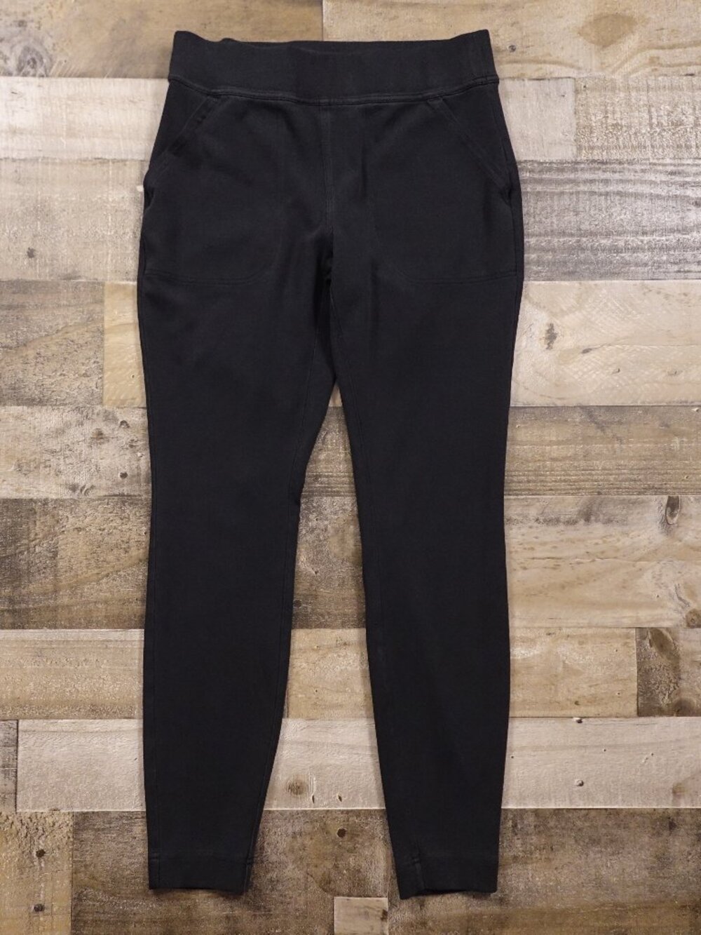 Duluth Trading NoGA Naturale Leggings Women’s Small Black Cotton 27" Inseam